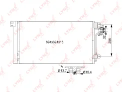 �������� ������������ � ���������� LYNXauto RC0524 RC0524 ����