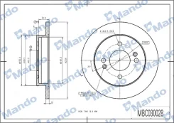 ���� ��������� | ��� | Mando MBC030028 MBC030028 ����