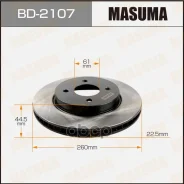 ���� ����. ���. Nissan Tiida 04-12 Masuma ���. BD-2107 BD2107 ����
