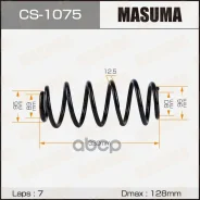 ������� �������� ���. Toyota Auris, Corolla 06-13 Masuma ���. CS-1075 CS1075 ����
