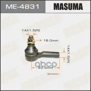 ���������� ������� D22, R50, T30 Masuma ���. ME-4831 ME4831 ����