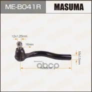 ���������� ������� ����. Mitsubishi Pajero IV 07- Masuma ���. ME-B041R MEB041R ����