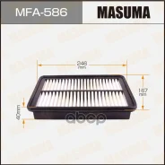 ������ ��������� Mitsubishi Delica 99- Masuma ���. MFA-586 MFA586 ����