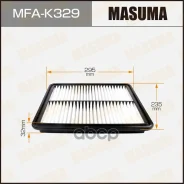 ������ ��������� KIA Sorento 2.5, 3.3 06- Masuma ���. MFA-K329 MFAK329 ����