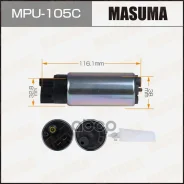 ����� ��������� LAND Cruiser, Pajero, UZJ100L, V45W Masuma ���. MPU-105C MPU105C ����