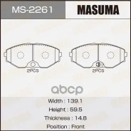 ������� ��������� ���. Infiniti J30 3.0 92-97 Masuma ���. MS-2261 MS2261 ����