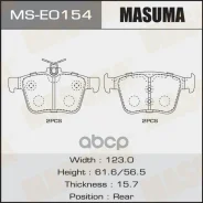 ������� ��������� ���. AUDI A3, VW GOLF 13- Masuma ���. MS-E0154 MSE0154 ����