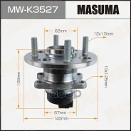 ��������� ���� Masuma rear KIA Masuma ���. MW-K3527, ������ MWK3527 ����