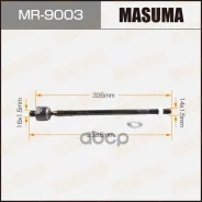 ���� ������� Mitsubishi Grandis NA4W, NA8W 03-09 Masuma ���. MR-9003 MR9003 ����