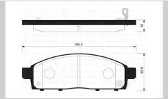 ������� �������� Mitsubishi L200 05- SP1361 Sangsin SP1361 SP1361 ����
