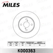 ���� ��������� �������� D255��. ������������� Toyota Corolla (E12) 02-07/BYD F3 (TRW DF4403) K000363 Miles K000363 K000363 ����
