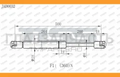 ������� ���� NI March (K12) Hatchback 03- JAD0032 ����