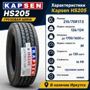 Kapsen HS205. �����������, 2026 ���, ����� ����