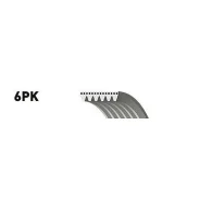 ������ ������������ Gates 6PK1028 6PK1028 ����