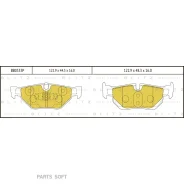 ������� ��������� BMW 1 (E81/E87/E88)/3 (E90/E91) 03- ����. Blitz BB0333P Blitz BB0333P BB0333P ����