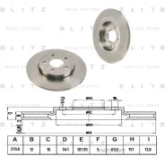 ���� ��������� FORD Mondeo 00- ����. Blitz BS0177 Blitz BS0177 BS0177 ����