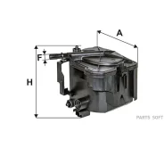 ������ ����. Citroen 1.4HDI, 1.6HDI 6/04-/Peugeot 1.4HDI, 1.6HDI 2/04- Filtron PS974/1 Filtron PS9741 PS9741 ����