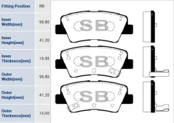 ������� ������ Hyundai Elantra (AD) 16-, i20 14-, i40 12-, Tucson 15- SP1907 Sangsin SP1907 SP1907 SP1907 ����