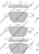 ������� ������ Subaru Legacy, Outback 15- SP1879 Sangsin SP1879 SP1879 ����