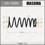 ������� �������� Masuma rear Carina/ Corona/ AT19#, AT21#, CT190 Masuma CS1020 Masuma CS1020, ������ CS1020 ����