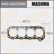 ��������� ��� Nissan ZD30DD Masuma MD02039S Masuma MD02039S MD02039S ����