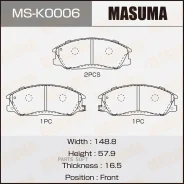 ��������� ������� �������� Hyundai Santa FE Masuma MSK0006 Masuma MSK0006 MSK0006 ����