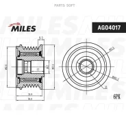 ����� ���������� ���� Nissan X-Trail/Teana 2.5 03- Miles AG04017 Miles AG04017 AG04017 ����