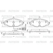������� ��������� VAG A3/Octavia/GOLF VII 12- �����. Patron PBP1307 Patron PBP1307 PBP1307 ����