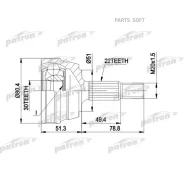 ���� AUDI 80 -86 1.3 ������. Patron PCV1096 Patron PCV1096 PCV1096 ����