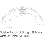 ������� ��������� ���������� ������ Toyota Platz (1999-2002)/ Yaris I-III (1999- )/ IST I (2002-2007)/ Corolla XI (2013- ) Sangsin Brake SA169 Sangsin...
