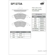 ������� ��������� MB Sprinter -06 �����. Sangsin Brake SP1273A Sangsin Brake SP1273A SP1273A ����