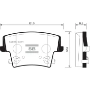������� ��������� Chrysler 300C 04- ����. Sangsin Brake SP1508 Sangsin Brake SP1508 SP1508 ����