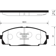 ������� ��������� �������� Sangsin Brake SP2077 Sangsin Brake SP2077 SP2077 ����