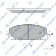 ������� ��������� JEEP Cherokee 14-15 �����. Sangsin Brake SP4008A Sangsin Brake SP4008A SP4008A ����