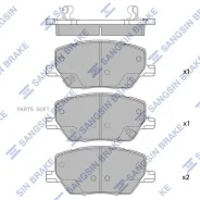 ������� ��������� FIAT 500X 16 �����. Sangsin Brake SP4006 Sangsin Brake SP4006 SP4006 ����