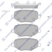 ������� ��������� Chrysler/Dodge Voyager/Journey 07- ����. Sangsin Brake SP4079 Sangsin Brake SP4079 SP4079 ����