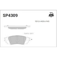 ������� ����. �������� Hi-Q Toyota Camry 18- R Sangsin Brake SP4309 Sangsin Brake SP4309 SP4309 ����