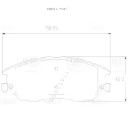 ������� ��������� Hyundai Terracan (01-)/Ssangyong Stavic (05-) ����. �����. Trialli PF2366 Trialli PF2366 PF2366 ����