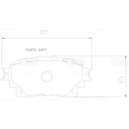 ������� ��������� Toyota RAV4 (18-) ����. ���. Trialli PF2557 Trialli PF2557 PF2557 ����