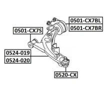 ����������� ������ ��������� ������ ������ Asva 0501-CX7BR 0501CX7BR ����