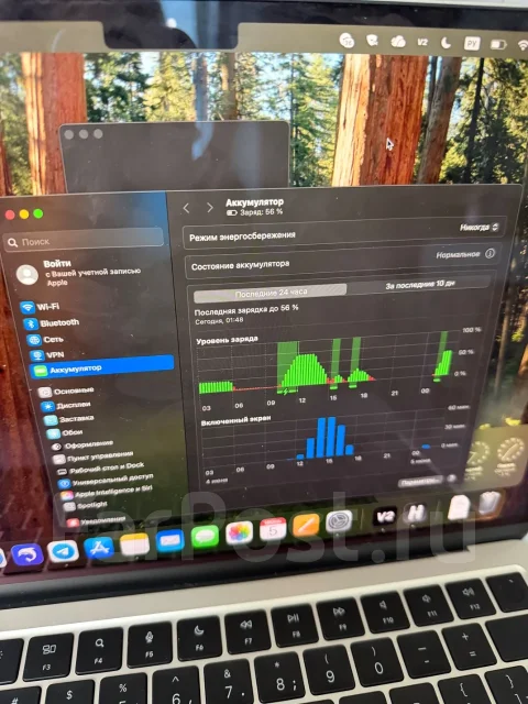 Apple MacBook Air 13 2022. 13.6", ��� 256 �� � ������, WiFi: 1, Bluetooth: 1 ����