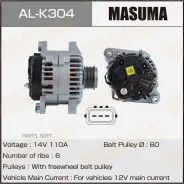 ��������� Hyundai / G4KA, G4KJ, G4NA (14V/110A) Masuma AL-K304 Masuma ALK304 ALK304 ����