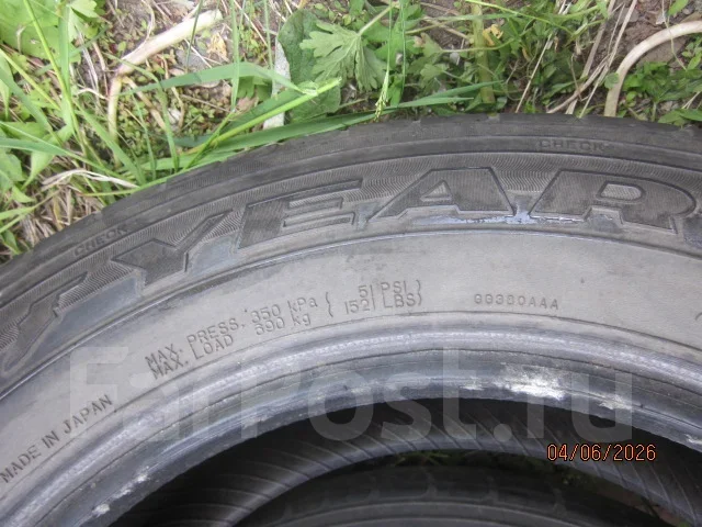 Goodyear Eagle RV-S. ������, 2013 ���, �/�, ����� 60 % ����