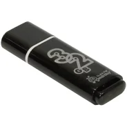 ����-���� 32 GB, SMARTBUY Glossy, USB 2.0, ������, SB32GBGS-K 512776 ����