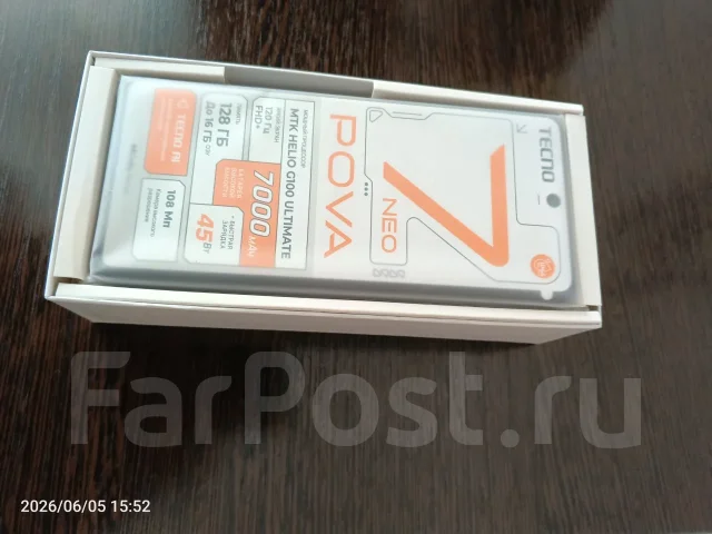 Tecno Pova 7 Neo. �����, 128 ��, ������, 3G, 4G LTE, Dual-SIM ����