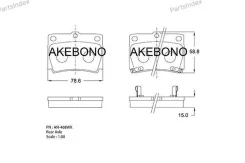 ������� Akebono AN-468WK AN468WK ����