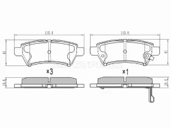 ������� ��������� ST-44060-EA091, ������ ST44060EA091 ����