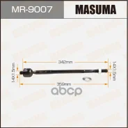 ���� ������� ��� ���. Mitsubishi Outlander 11- Masuma ���. MR-9007 MR9007 ����