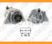 ��������� Toyota Corolla/Fielder 1.4-1.8 02-/Celica/RAV4 1.8 00- 1/3/4ZZ 12V 80A(���������������) [ST2706022180] ST2706022180 ����