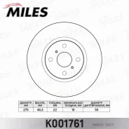 ���� ��������� �������� D275��. ������������� Toyota Yaris 1.0 05- (TRW DF4804) K001761 Miles K001761 K001761 ����